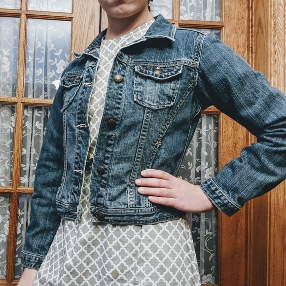 GAP Other - Gap | denim cropped jean jacket